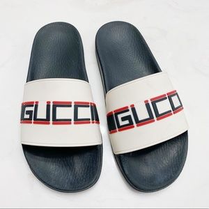 Gucci Stripe Rubber Sandal
